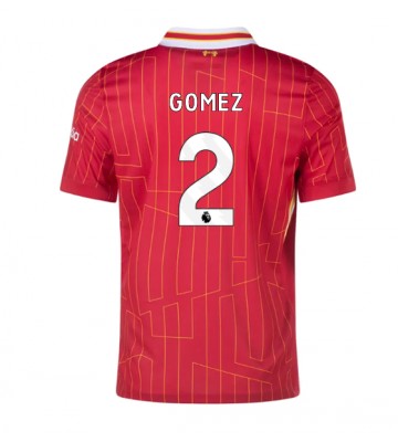 Liverpool Joe Gomez #2 Primera Equipación 2024-25 Manga Corta